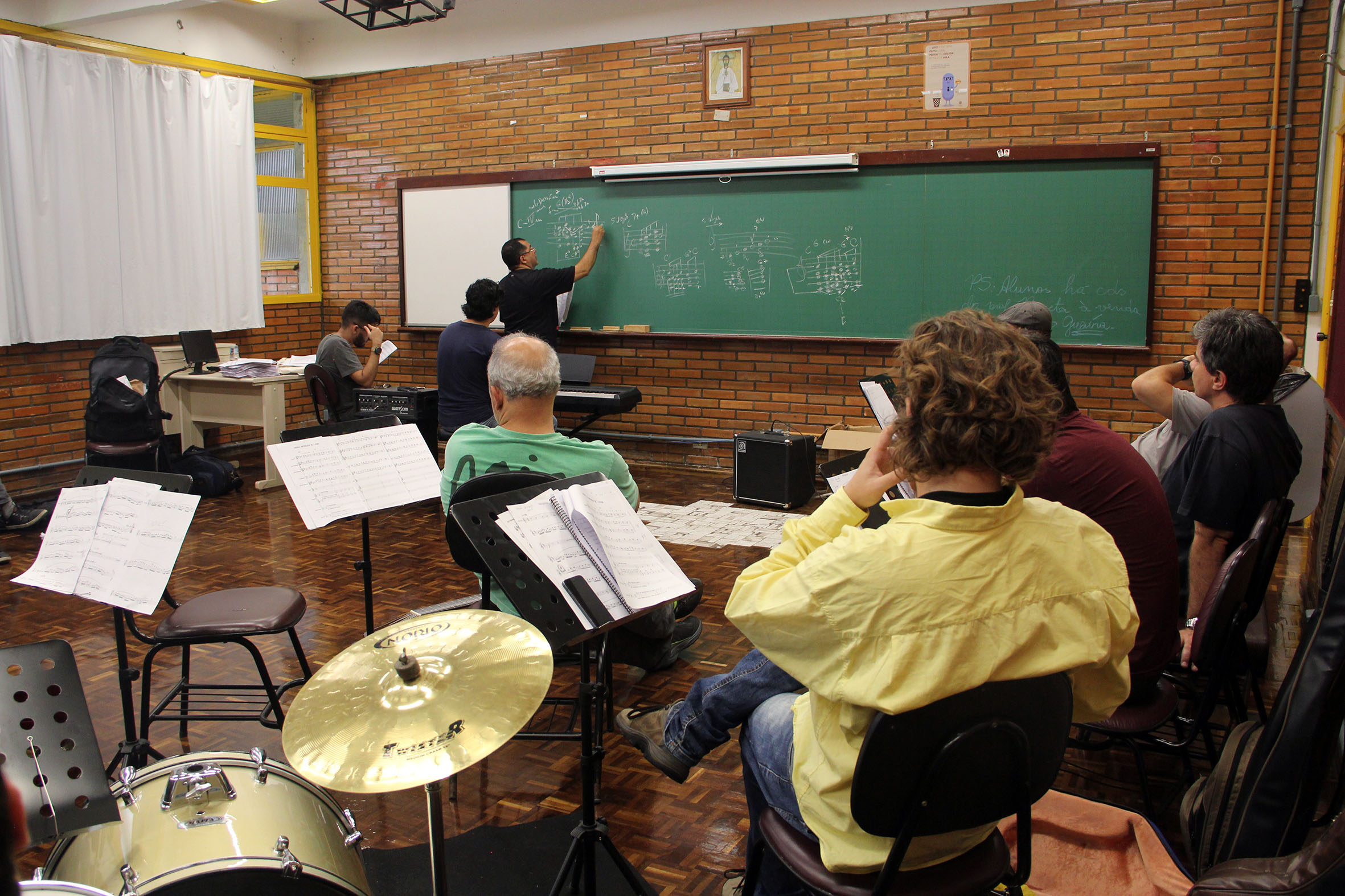 Música reúne em Curitiba alunos e professores de vários lugares do Brasil e do mundo.
-Na imagem, proveta A11.
Curitiba, 29/01/2018
Foto:Lucilia Guimarães/FCC