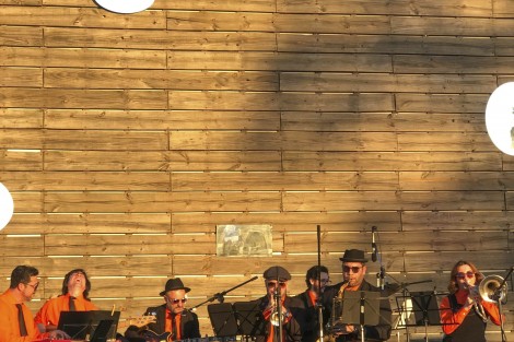 Curitiba Ska Jazz Ensemble apresenta histórias da cidade em show no Paiol. 
Foto: Curitiba Ska Jazz Ensemble