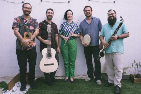 Choro Cruzado leva clássicos do gênero ao palco do Paiol. 
- Na imagem, grupo Choro Cruzado.
Foto: Divulgação
